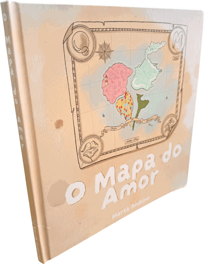 O Mapa do Amor — capa do livro